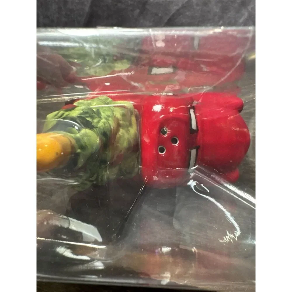Red Truck w/ Christmas Tree Salt & Pepper Shakers Set by Robert Stanley 2014 NIP